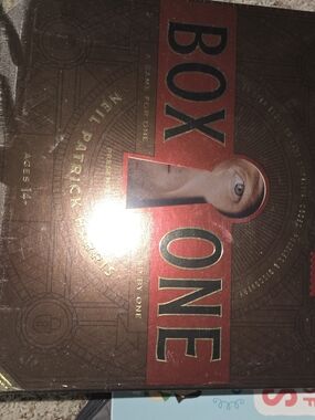 Box One Board Game - Brown and Red